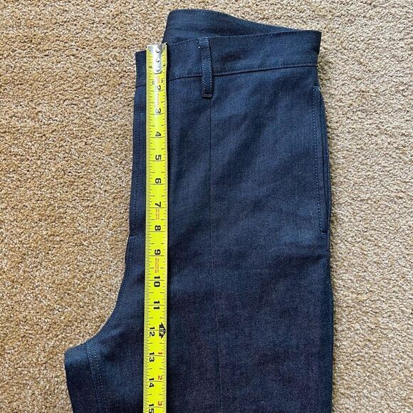 Uniqlo Mens Blue Pinstripe Flat Front Straight Leg Dress Pants Size 34x34‎ - Picture 10 of 10